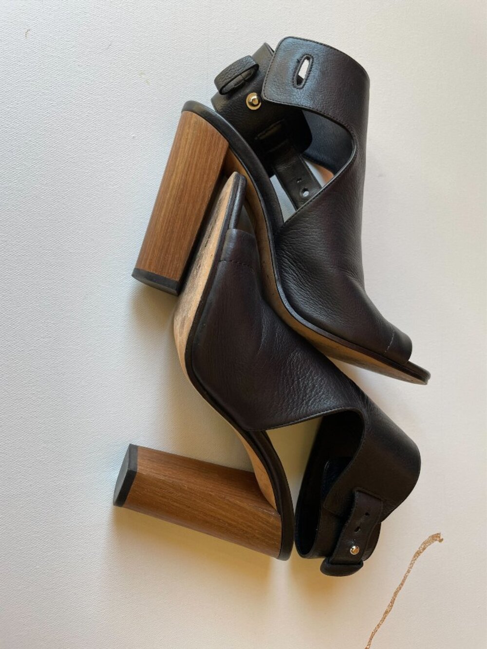 Vince Open Toe Bootie, Size 7